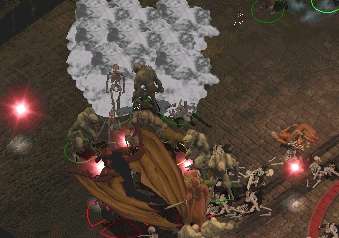 invocation de monstres et projectiles magiques